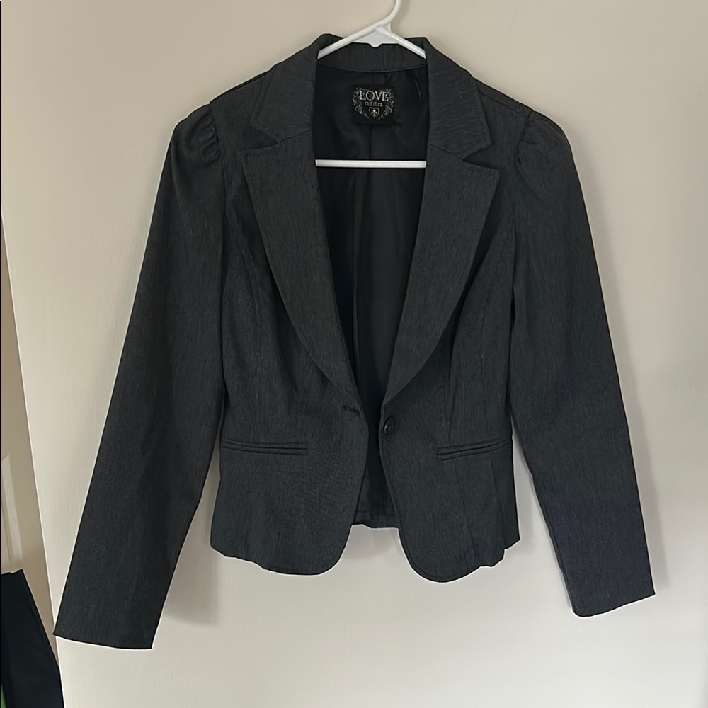 Gray Women's Blazer